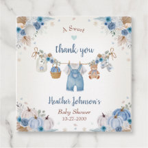 Söta lilla pumpa Höst Baby Shower