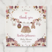 Söta lilla pumpa Höst Baby Shower