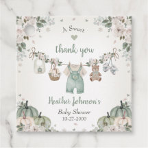 Söta lilla pumpa Höst Baby Shower