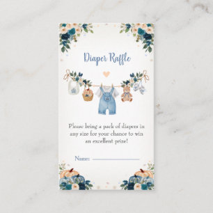 Söta lilla pumpa Höst Baby Shower Tilläggskort