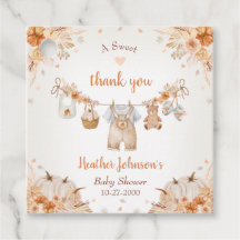 Söta lilla pumpa Höst Bebis Shower