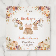 Söta lilla pumpa Höst Bebis Shower