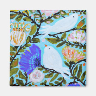 Söta Love birds II Magnet