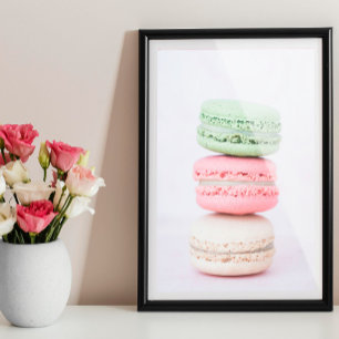 Söta Macarons köks poster