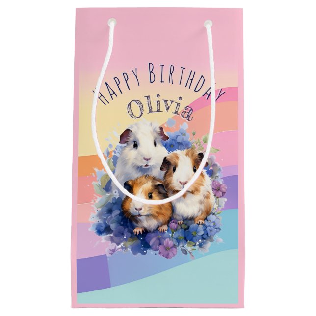 Söta marsvin sällskapsdjur Djur Snygga Grattis på  (Framsidan)