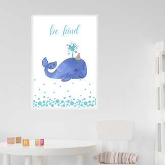 Söta medan vänliga barn Poster