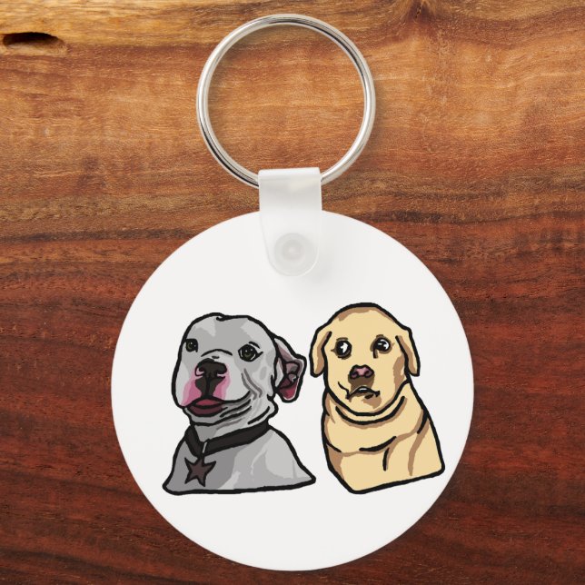 Söta Memedjur Nyckelring (Framsida)