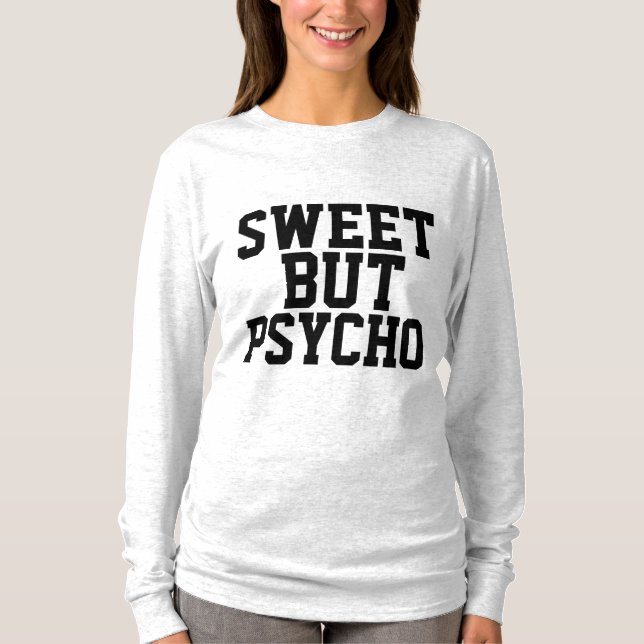 SÖTA MEN PSYKOTISKA T-Shirts (Framsida)