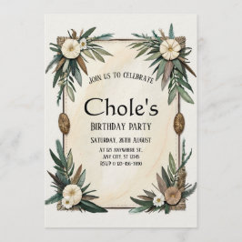 Söta Minnen Dinglar Inbjudningar