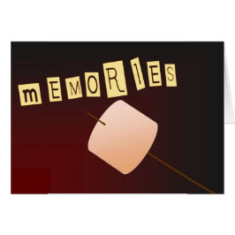 Söta minnen för danande på kolonin hälsningskort