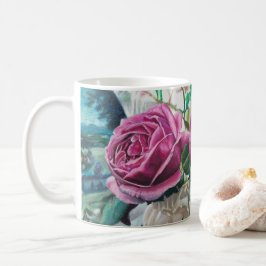 Söta minnen som badas i morgonljus - kaffe Mu Kaffemugg