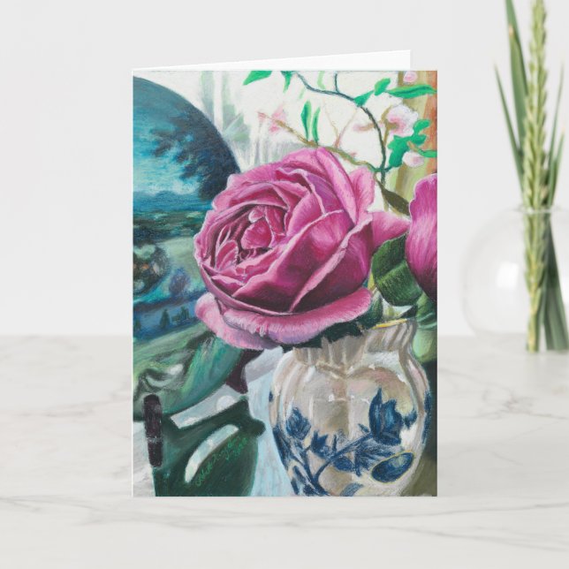 Söta minnen som tappats i morgonljuset - Tack Kort (Framsida)