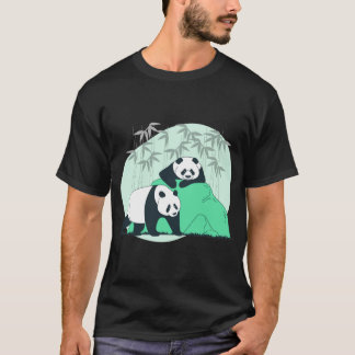 Söta mjukisdjur Panda T Shirt