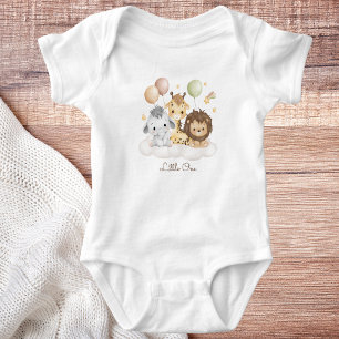 Söta Moderna Styliga Baby Djur T Shirt