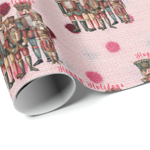 Söta näsdukar och Polka dots Rosa Presentpapper