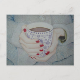 Söta November Vykort