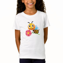 Söta och coola karaktärst-shirtsdesigner för barn