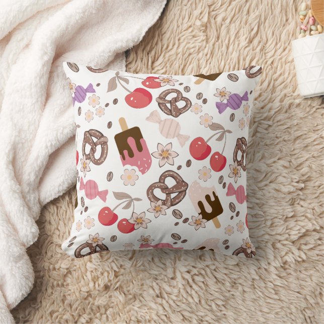 Söta och salta Mönster Kudde (Filt)