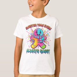 Söta och sassiga pepparkaksgubbar t shirt