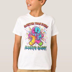 Söta och sassiga pepparkaksgubbar t shirt