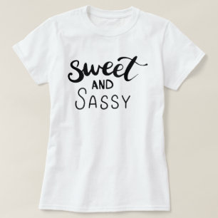 Söta och somliga kvinnors T-Shirt