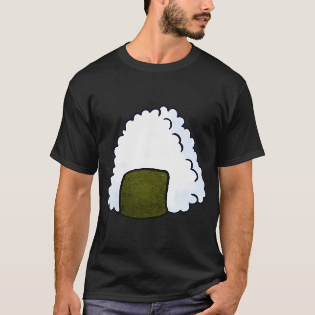 söta onigiri t shirt (Framsida)