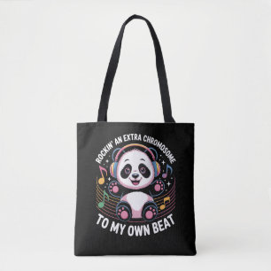 Söta Panda Roliga Citat Tygkasse