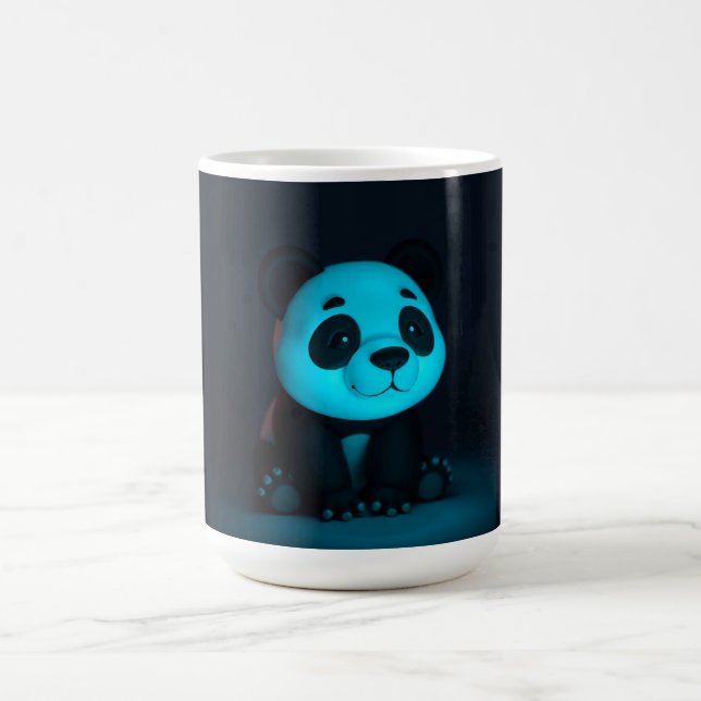Söta Panda-vibbar Kaffemugg (Center)
