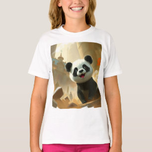 Söta Panda-vibbar T Shirt
