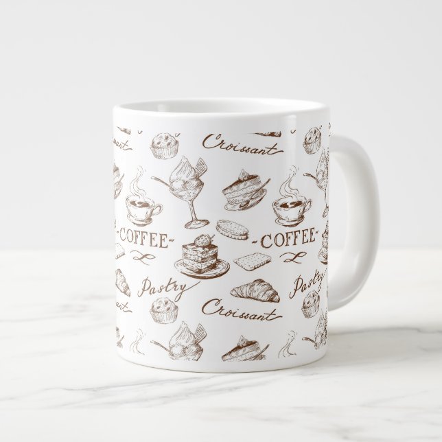 Söta papprare jumbo mugg (Framsida höger)