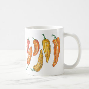 Söta paprikor kaffemugg