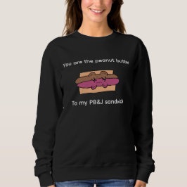 Söta peanut butter-par  t shirt