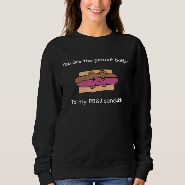 Söta peanut butter-par  t shirt (Framsida)