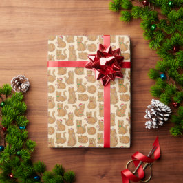 Söta pepparkakskatter julkräm kakor presentpapper