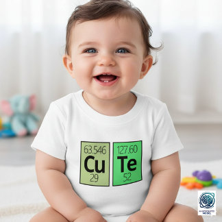 Söta Periodiska Systemets Elementsymboler T Shirt