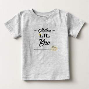 Söta Personliga Lille baby Bror T Shirt