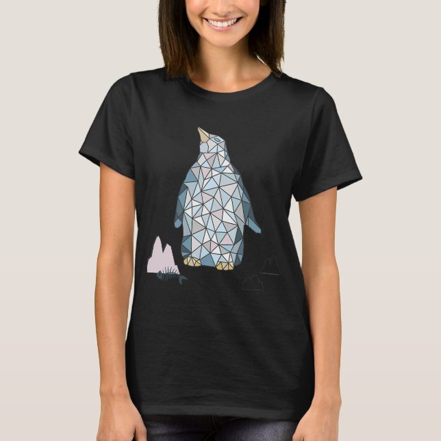 Söta pingviner t shirt (Framsida)
