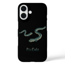 Söta "PixEels" Pixeliserade Ålar Grafik