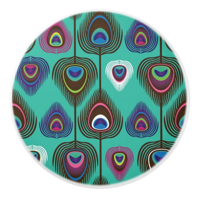 Söta pjäsdukar mönster knopp (Framsidan)