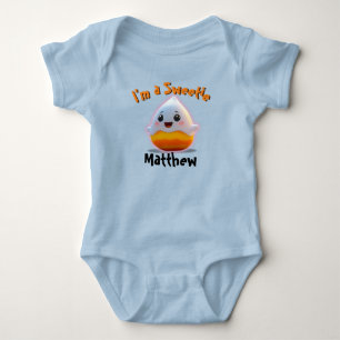 Söta Pojke Candy corn med barn namn T Shirt