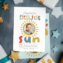 Söta pojkfoton Första resan runt solen Födelsedag