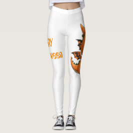 Söta Pumpa-Drake Halloween-Leggings Leggings