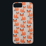 Söta rävrävar, rävnäbbrävar<br><div class="desc">Cute, kawaii whimsical woodland americana hipster forest fox mönster of foxes in skogen / forest retro, preppy, rustic chic folk art Case Mate Barely The iPhone 6 fodral cover.Graphics by Lilly Bimble @ lillybimble.com</div>