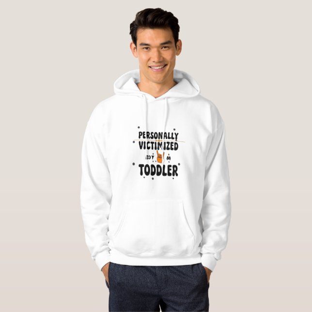 söta retro hojdtrojor för män hoodie (Hel framsida)