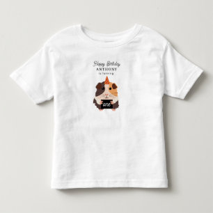 Söta roliga marsvin husdjur barn födelsedagsnamn å t shirt