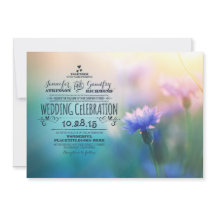 Söta romantiska bröllopsinbjudningar