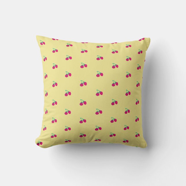 Söta Rosa Bär Kastar Kudd Cushion Kudde (Framsida)
