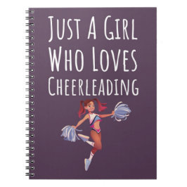 Söta Rosa Cheerleadinggavor till små flickor och b Anteckningsbok