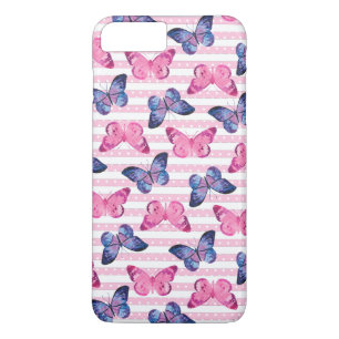 Söta Rosa Fjärilar