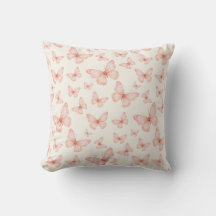 Söta rosa fjärilar